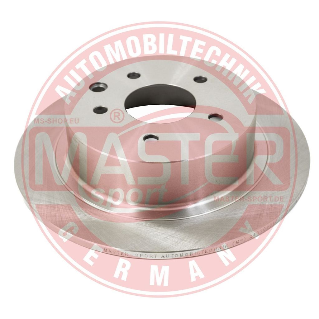 2x MASTER-SPORT Bremsscheibe 24010901571-PCS-MS hinten für NISSAN JUKE (F15)