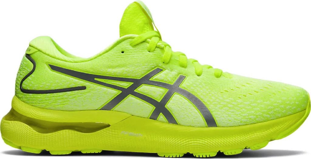 Asics Gel Nimbus 24 Lite Show Laufschuhe Sportschuhe neon/silber 1011B362-750, Schuhgröße:41.5 EU