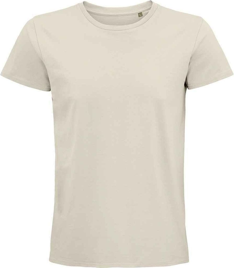 SOLS - "Pioneer" T-Shirt, aus biologischem Anbau für Herren/Damen Uni PC4371 (XL) (Naturweiß)
