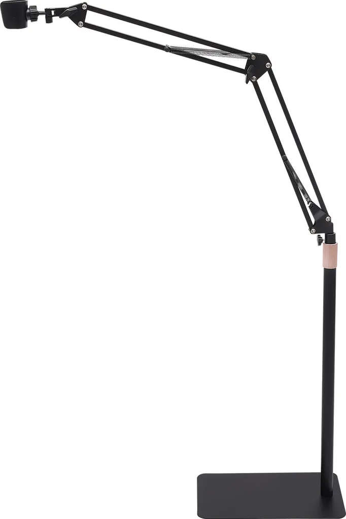 Support sèche-cheveux 55-100 cm en acier carbone rotation 360 degrés - 5