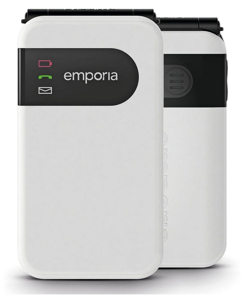 Emporia Simplicity Glam 4G Wit Productafbeelding 