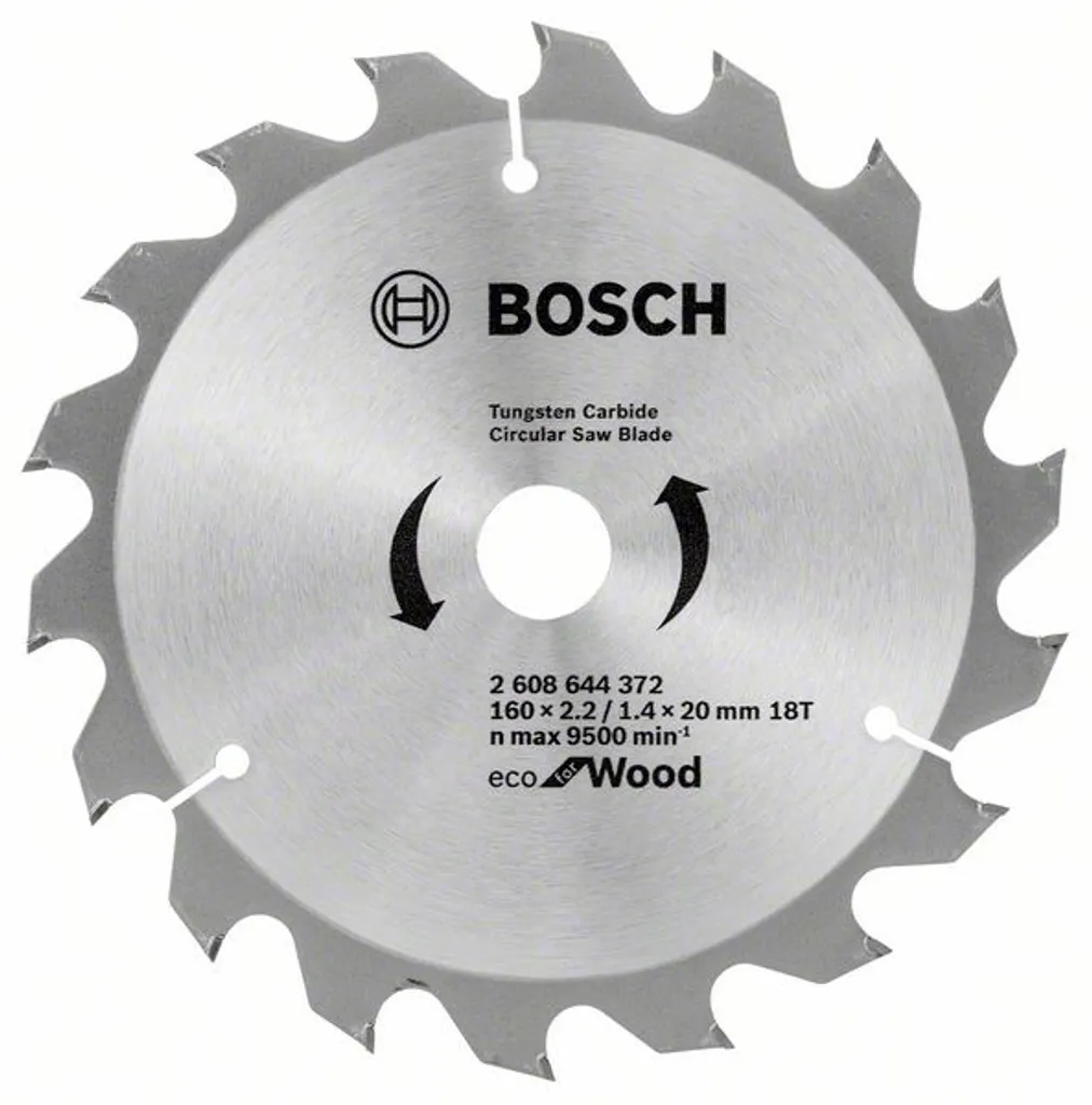 Disco Bosch 160x20 z18 per Sega Circolare: Efficienza nel Legno