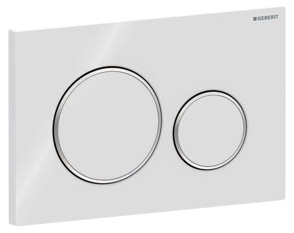 Geberit 115.882.KJ.1, Spülplatte, Weiß, Geberit, 246 mm, 12 Produktbild 