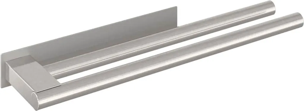 Portasciugamani Bagno Argento 40cm Acciaio Inossidabile - Offerta