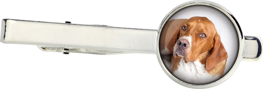 Accessorio Abito Sera Art-Dog | Spilla Segugio Inglese Argentata