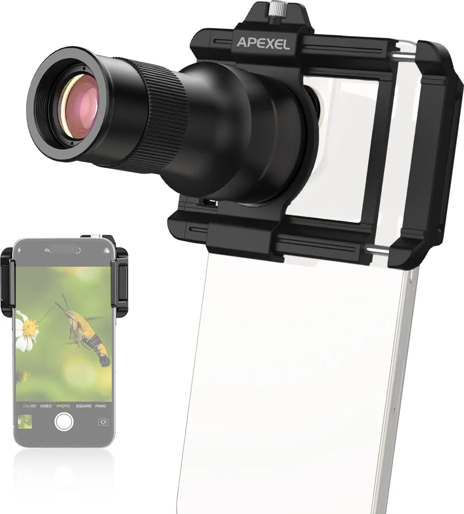 Objectif pour Randonnée et Observation Animaux Zoom 6X pour Smartphone - 5