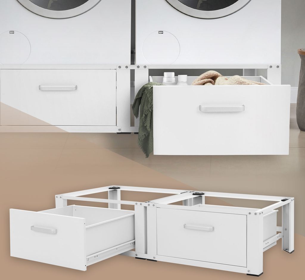 ML-Design Doppel Waschmaschinen Untergestell mit 2 Produktbild 