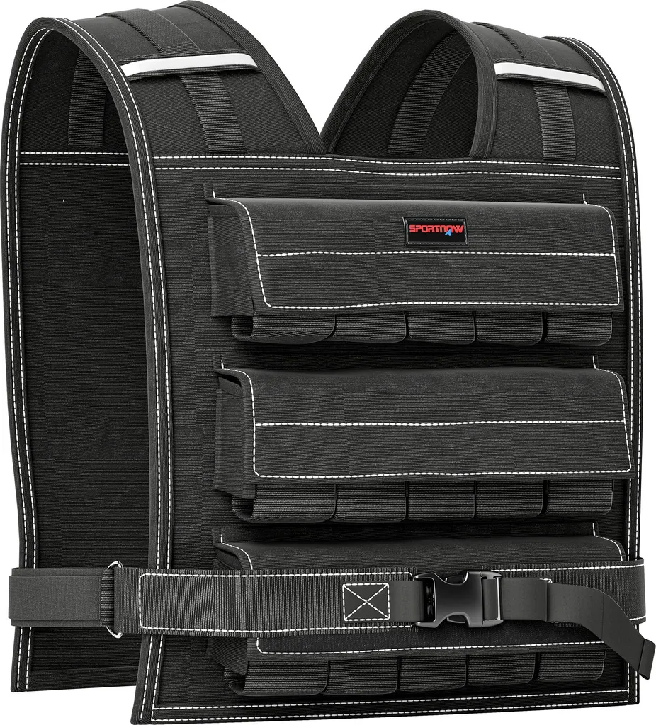 Gilet d'entraînement lesté pour haltérophilie et course à pied 15 kg