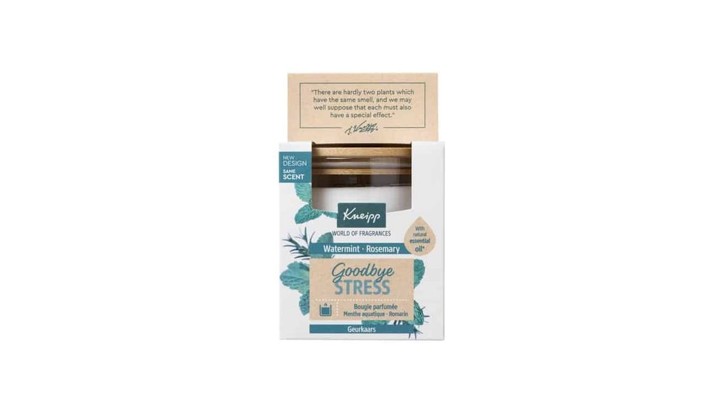 Kneipp Goodbye Stress - Geurkaars - Watermunt en Rozemarijn Produktbild 