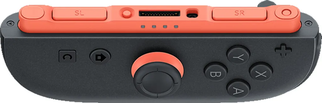 Manette Joy-Con 2 droit Rouge clair pour console Nintendo Switch OLED