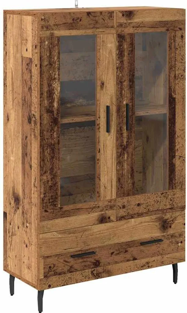 SYFAX™ Credenza Legno vecchio 69,5 x 31 x 115 cm Legno multistrato