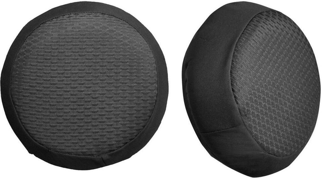 Spezielle Lampafit Kopfstützenbezüge x2 spezielle schwarze Kopfstützenbezüge