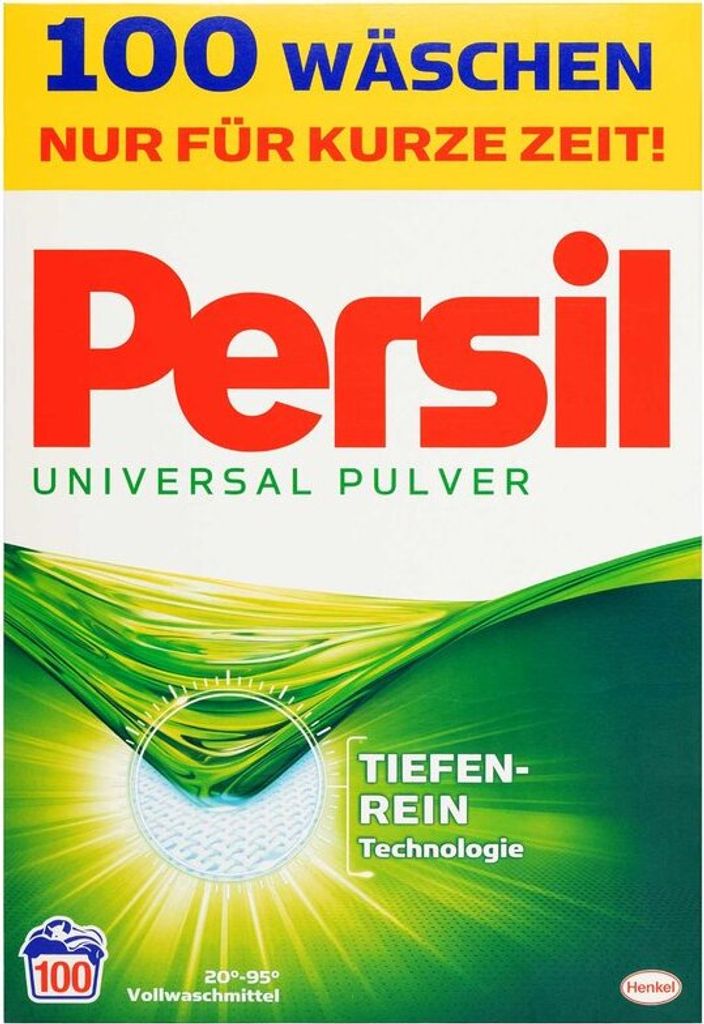 Persil Universal Pulver Waschmittel 100 Waschladungen Produktbild 11
