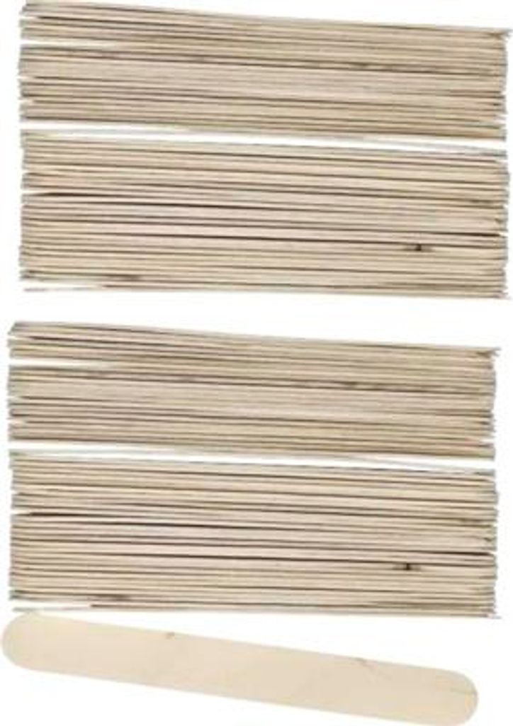 Bastelhölzer natur 18x150 mm 100 Stück Produktbild 