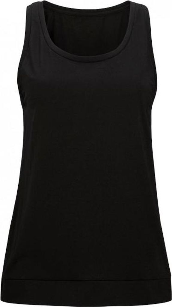 Björn Borg - Damen - Karamellfarbenes Tanktop - Schwarz - Gr. 36