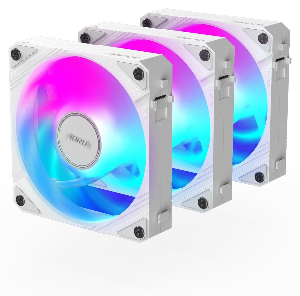 GIGABYTE AORUS EZ CHAIN FAN 120 ICE, Wentylator, 12 cm, Zdjęcie produktu 