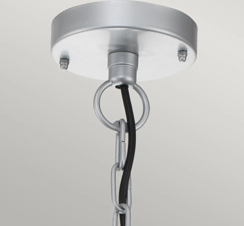 Lanterne Murale Extérieure Design Argent Klampenborg IP44 Elstead E27 - 7