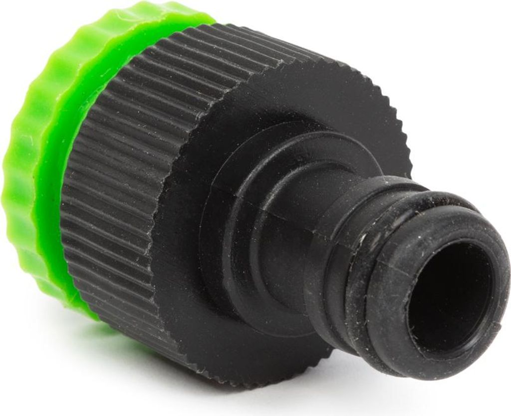 Gartenschlauch-Wasserhahnadapter - Schnellkupplungshahn - 1/2 und 3/4 Zoll - Mit Gummidichtungsringen - Auslaufsicher - Für Gartenbewässerung und...