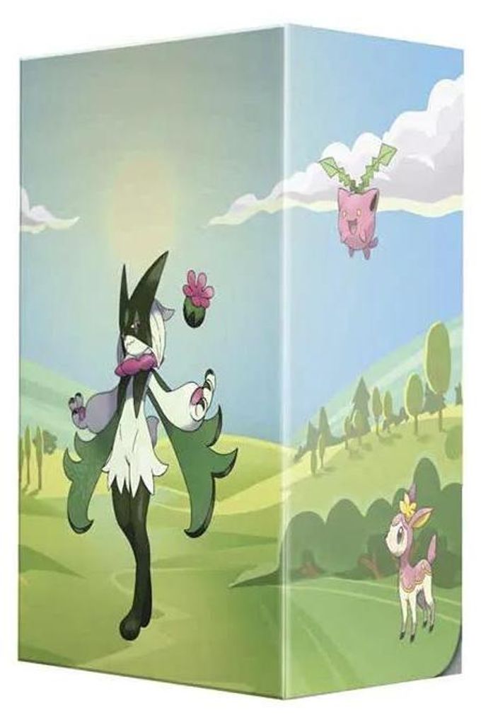 Pokemon Trading Card Game Ultra Pro: Morgenwiese Vollansicht Deck Box Für Sammelkarten Kinder One Size
