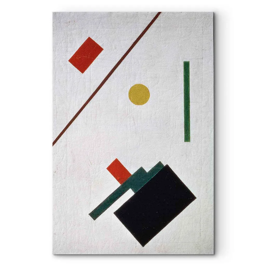 Quadro Kazimir Malevich 80x120 cm - Arte Astratta Moderna su Tela XXL - 2