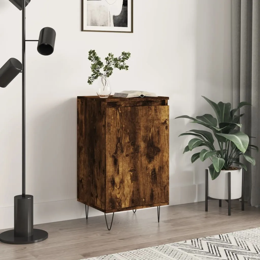Mobile Contenitore vidaXL 40x35x70 cm Rovere Fumo - Robusto
