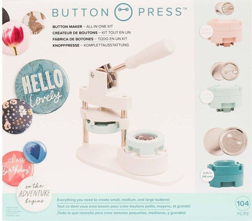 We R Memory Keepers | Button Press Knopfpresse Komplettaussattung