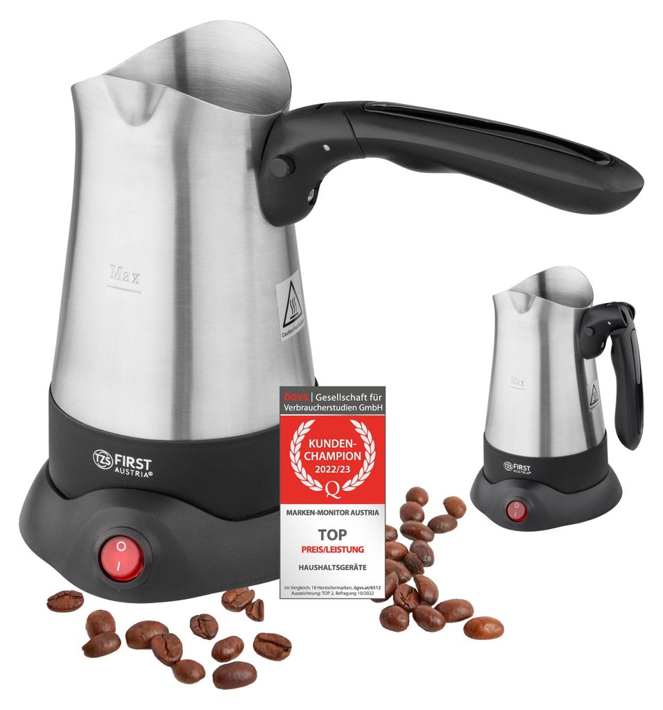 TZS First Austria Elektrischer Türkischer Kaffeekocher mit Produktbild 