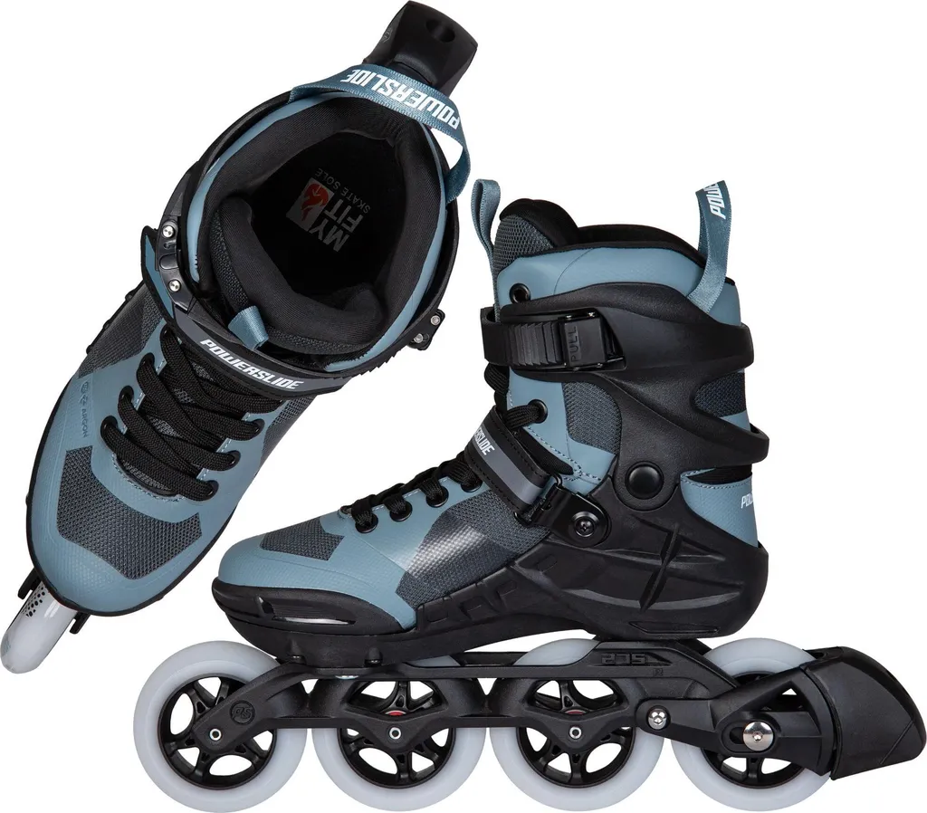 Roller Confortable sans Douleur Powerslide Phuzion Argon 90 Gris 39