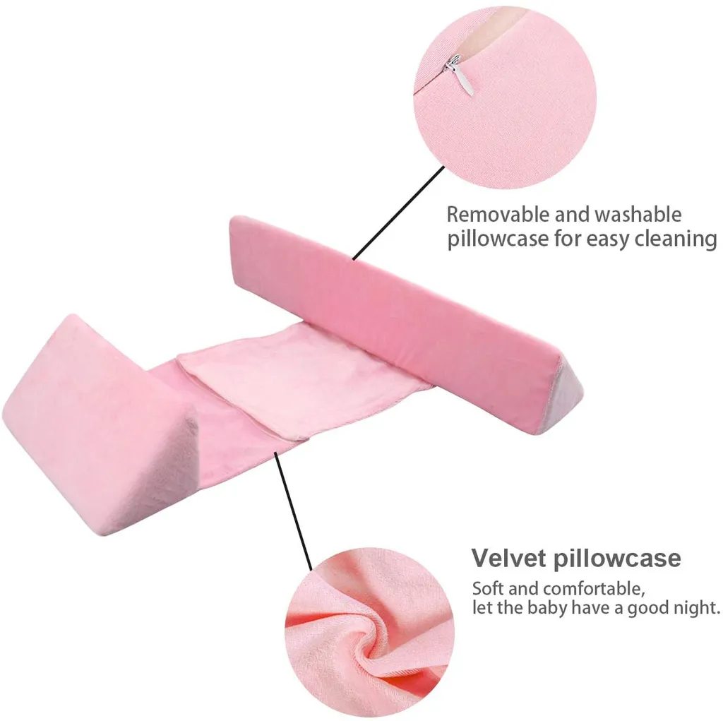 Cale-bébé ergonomique réglable anti-basculement avec housse lavable - 6