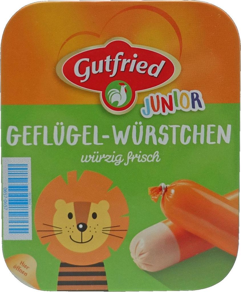 TANNER - Der kleine Kaufmann – Gutfried Geflügel-Würstchen Produktbild 
