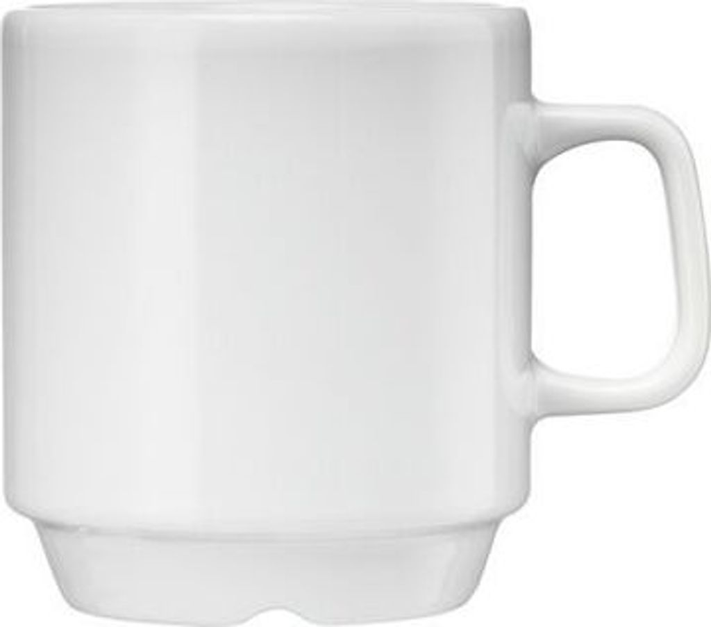 6x Kaffeebecher Serie Kaszub/ Hel, Porzellan 0,2 Liter