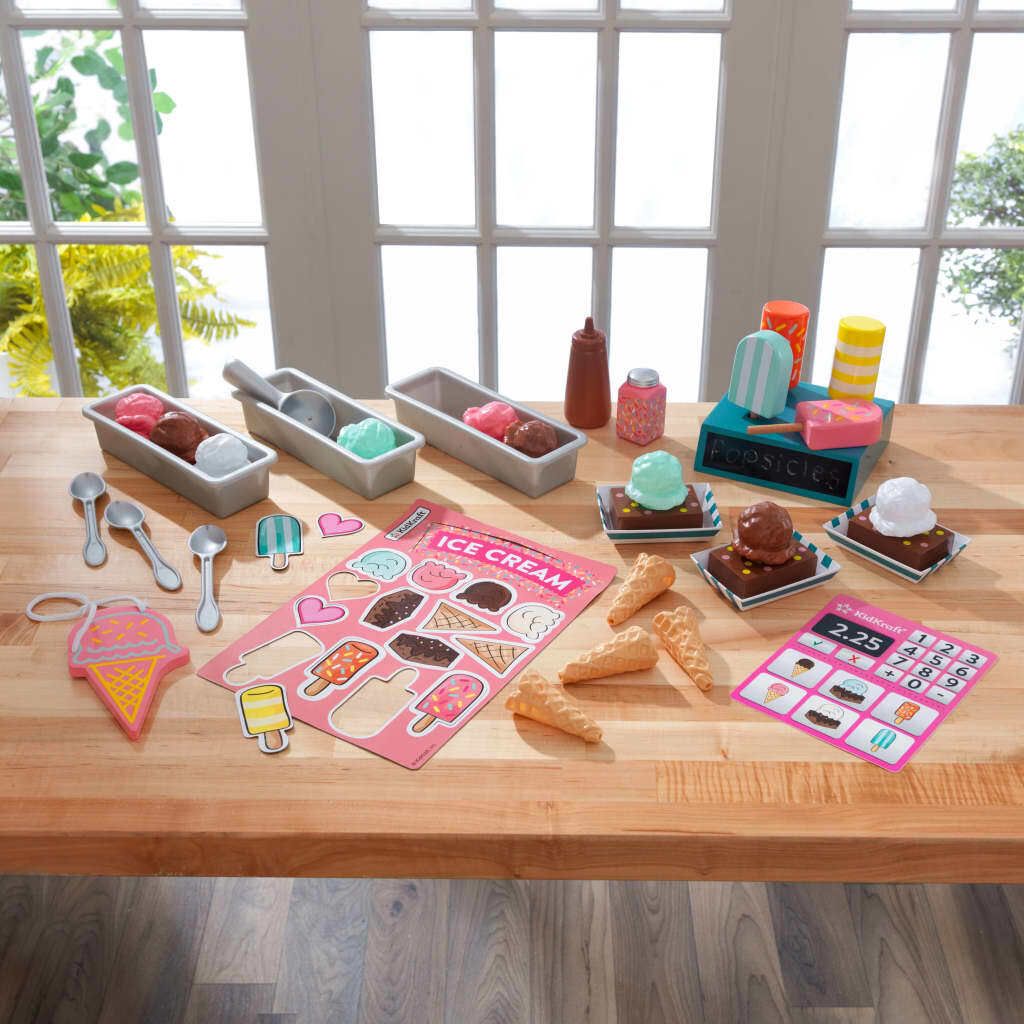 KidKraft 42-tlg. Kinder-Eisdiele-Set