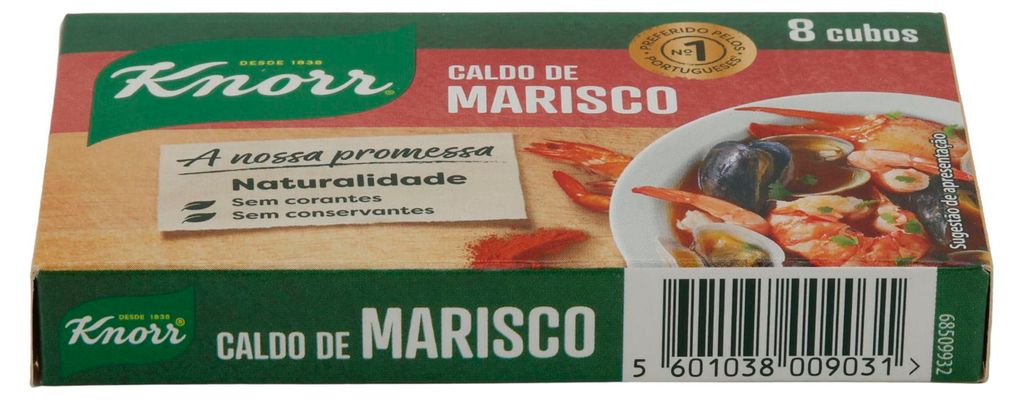 Brühwürfel Knorr Caldo de Marisco | Für Brühe | Produktbild 
