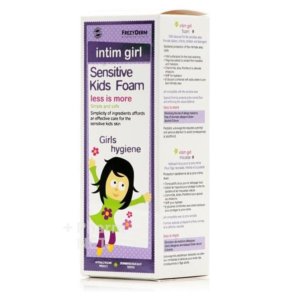 Frezyderm Cleansing Sensitive Kids Intim Girl Foam 250ml