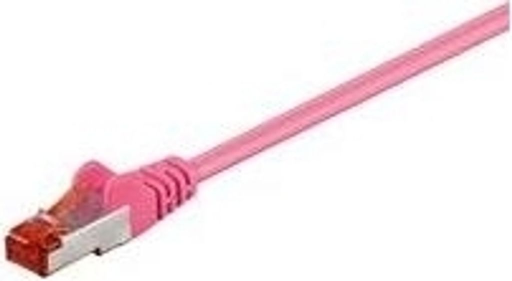Microconnect SSTP601PI Netzwerkkabel Pink 1 m Cat6 S/FTP (S-STP) (SSTP601PI)