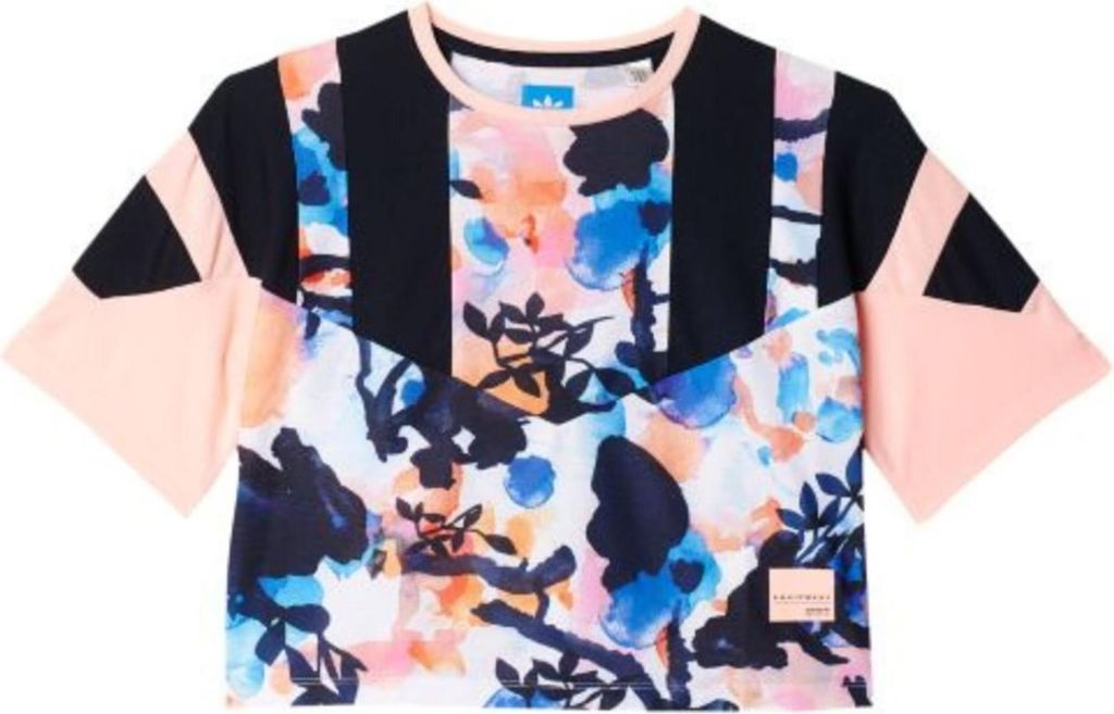 Adidas T-Shirt mit Cropped-Schnitt, atmungsaktiv und strapazierfähig für maximale Bewegungsfreiheit
