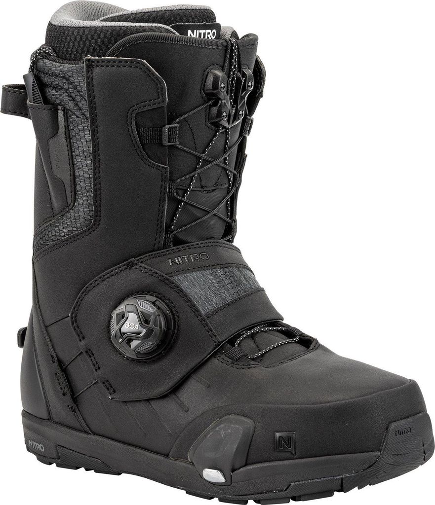 Nitro Herren Snowboardboot PROFILE STEP ON TLS, Größe:44, Farben:black