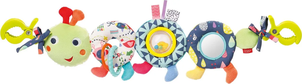 Accessoire de Poussette Chenille Fehn pour Occuper Bébé en Sortie et Voyage