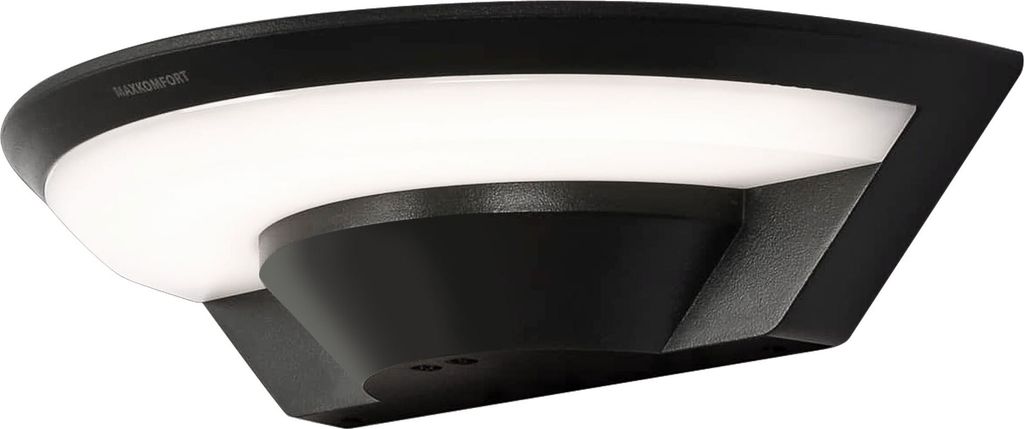 LED Außenwandleuchte SETA Schwarz | 10W IP54 1450 Lumen Produktbild 