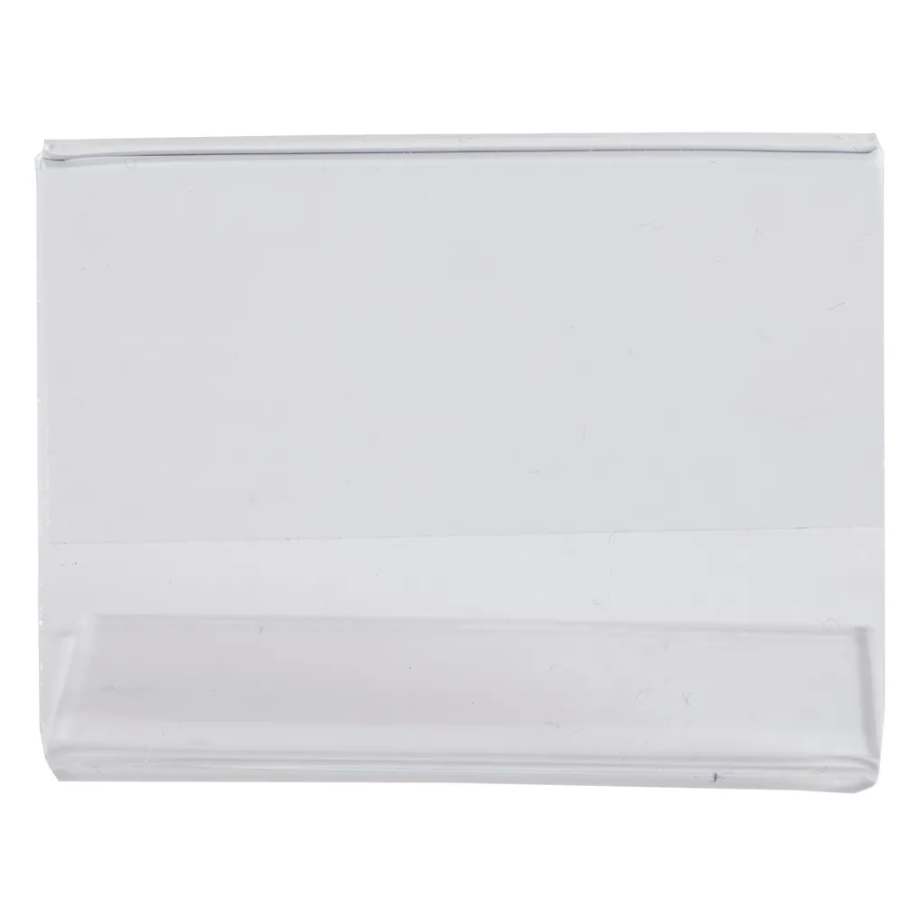 Porte-étiquettes Cristal A9 Exacompta Lot de 200 pièces Transparente