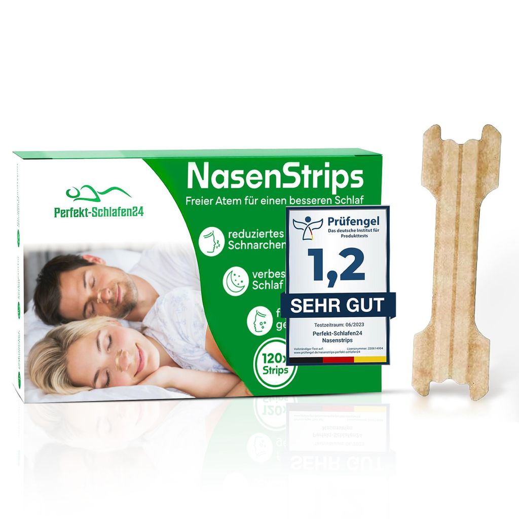 Perfekt-Schlafen24® 120 Stück Nasen Stripe Reduzieren Produktbild 
