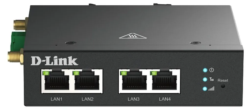 Solution Internet 4G pour Armoire Technique D-Link DWM-314-T Rail DIN - 10