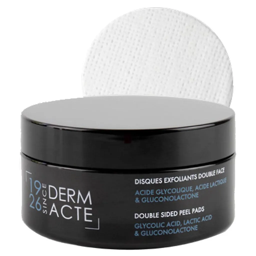 Disques exfoliants Academy Derm Acte pour lisser les rides et le visage