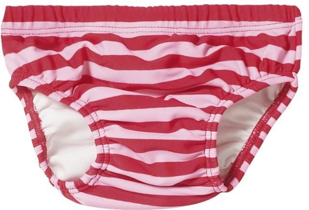 Playshoes UV-Schutz Bade-Windel rosa/rot gestreift Größe: 74/80