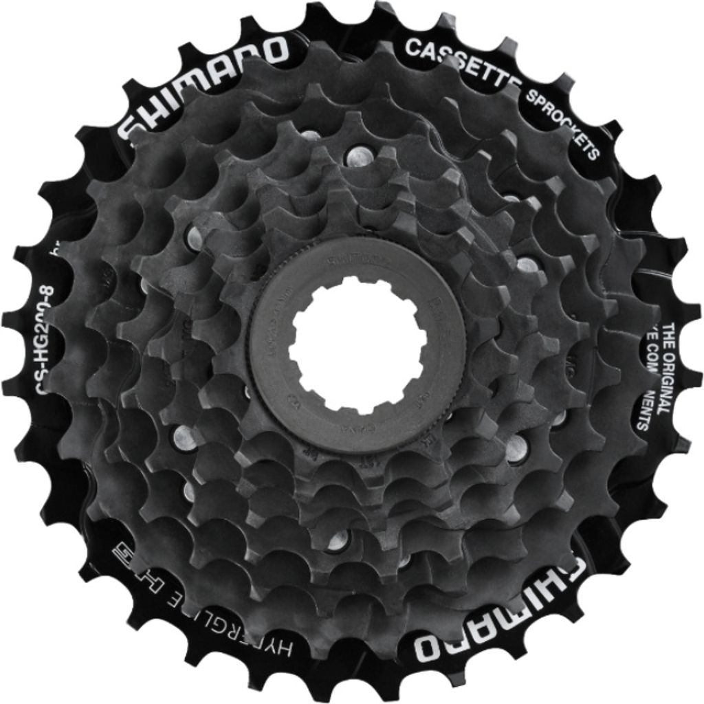 windmeile | Shimano Steckkranz HG200-8 8-Fach 12-32 Zähne, Hyperglide, Fahrrad, E-Bike, Elektro Fahrrad, Pedelec