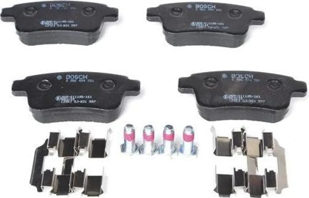 Jeu de plaquettes de frein arrière pour Renault Kangoo et Citan W415