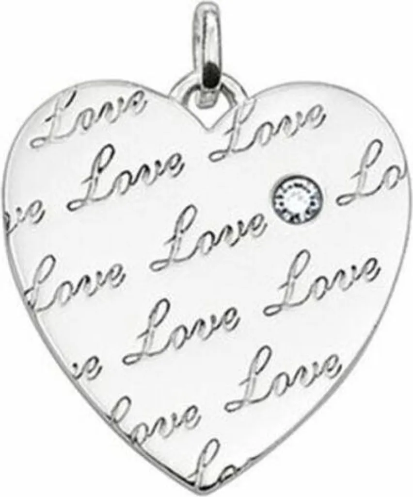Thomas Sabo Collana Cuore Argento e Diamante SD_PE0018-153-14 Outlet - 2