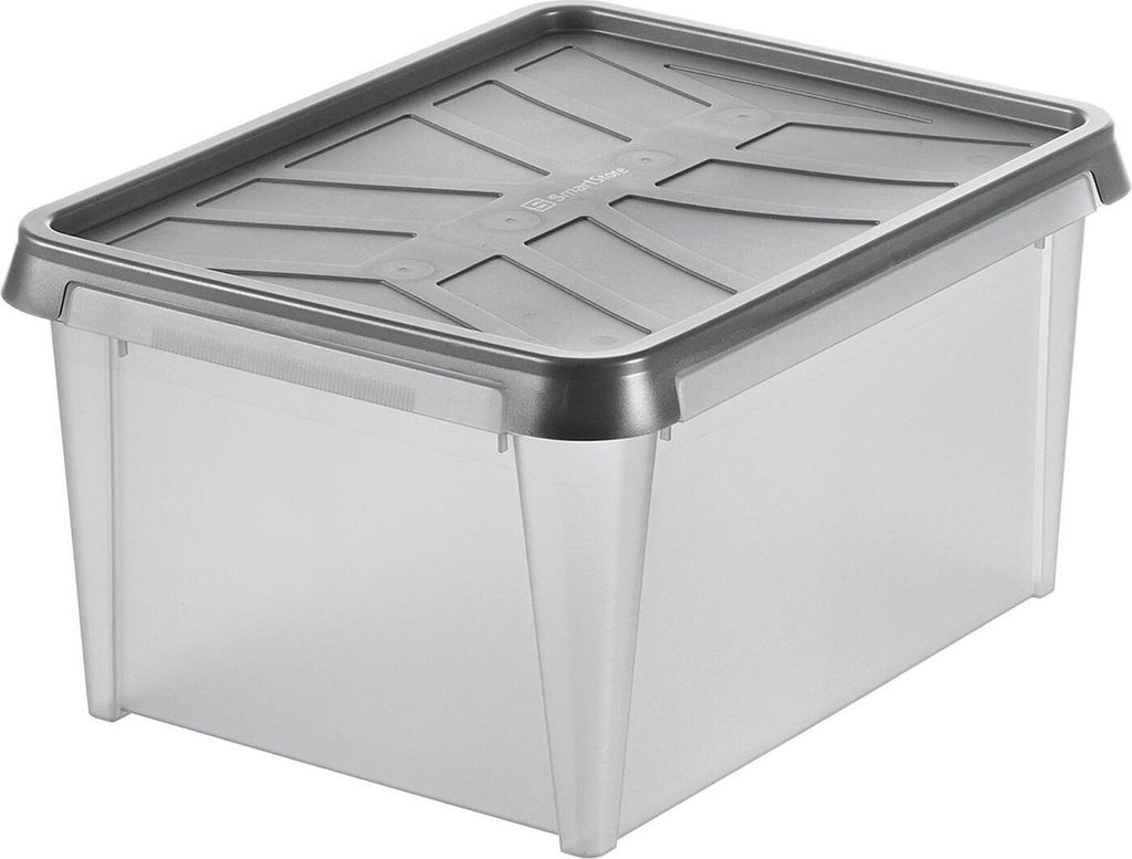 smartstore Aufbewahrungsbox DRY 15, 12 Liter, anthrazit Produktbild 1
