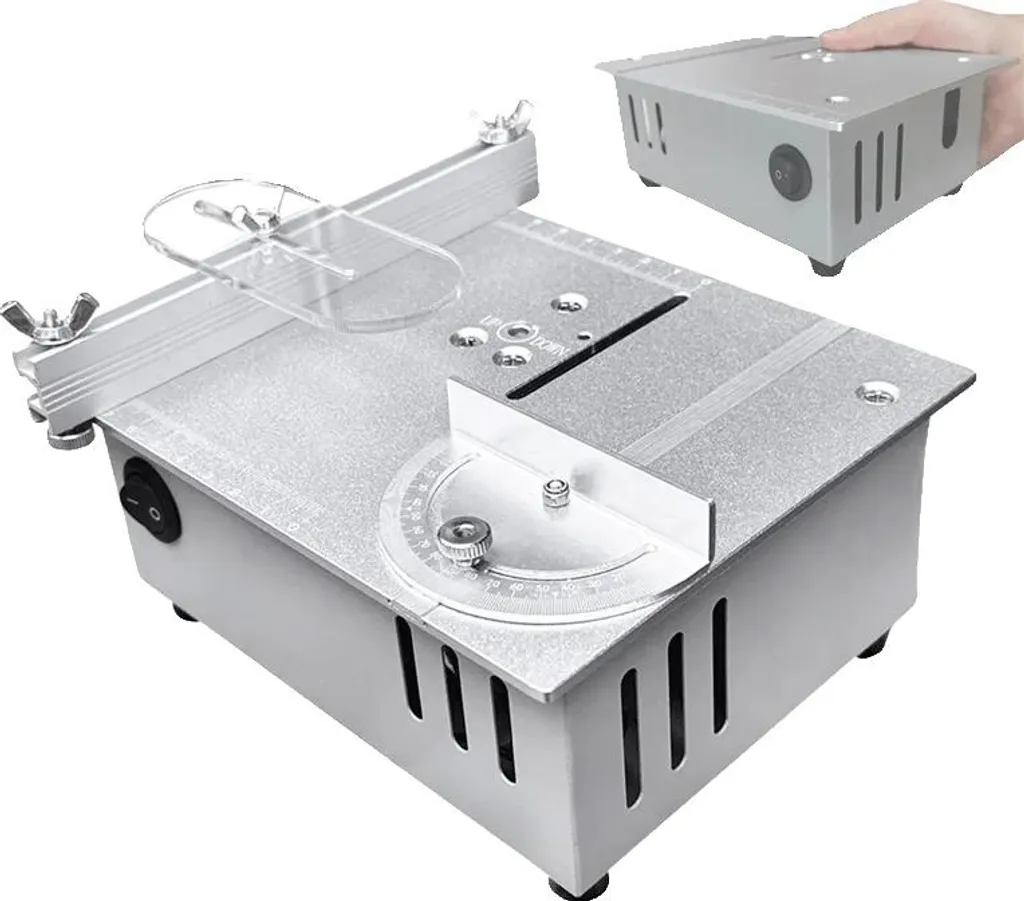 Segatrice circolare da tavolo, angolo di taglio regolabile, design compatto, modello migliorato