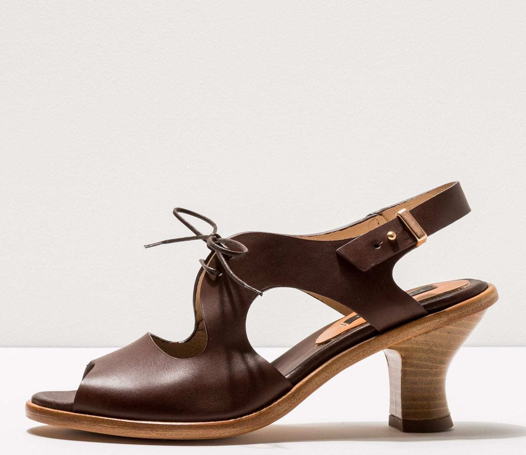 Neosens Sandalen mit hohem Absatz Damen S980 RESTORED SKIN BROWN / NEGREDA Farbe Braun